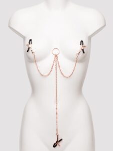 Bondage Boutique Rose Gold Nipple and Clit Clamps — Sex Toys • Gold Australia Bondage Boutique Rose Gold Nipple and Clit Clamps — Sex Toys • Gold