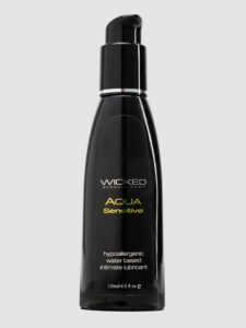 Wicked Water-Based Aqua Sensitive Hypoallergenic Unscented Lubricant 120ml — Erotic Australia Wicked Water-Based Aqua Sensitive Hypoallergenic Unscented Lubricant 120ml — Erotic
