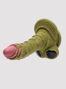 Creature Cocks Creature Cock Swamp Monster Silicone Scaly Dildo — Sex Toys • Green