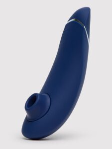 Womanizer Premium Rechargeable Clitoral Suction Stimulator — Sex Toys • Blue