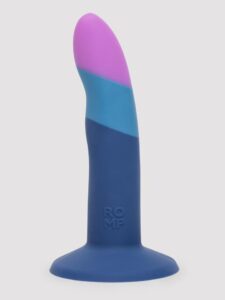 ROMP Piccolo Non-Realistic Dildo 5 Inch — Sex Toys • Blue