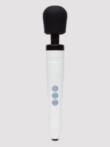 DOXY Die Cast R Extra Powerful Rechargeable Wand Massager — Erotic • White