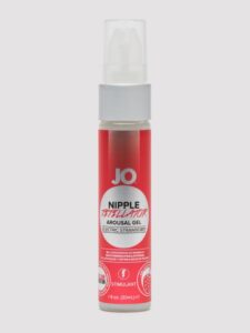 System JO JO® Nipple Titillator Arousal Gel Electric Strawberry 30ml — Erotic