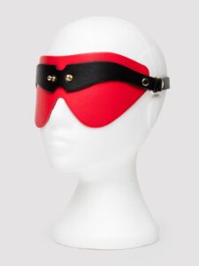 Ouch! Bondage Ouch! Milan Faux Leather Blindfold — Erotic • Red Australia Ouch! Bondage Ouch! Milan Faux Leather Blindfold — Erotic • Red