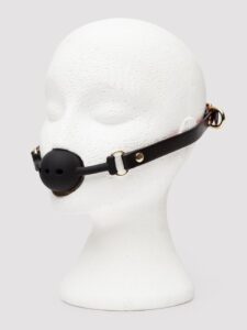 Ouch! Bondage Ouch! Milan Silicone Ball Gag — Lingerie • Black Australia Ouch! Bondage Ouch! Milan Silicone Ball Gag — Lingerie • Black