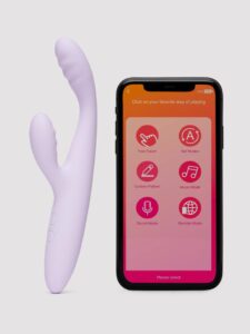 Svakom Cici Plus 2 Slimline App Controlled Rabbit Vibrator — Sex Toys • Purple