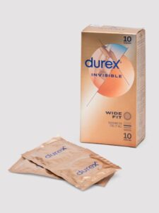 Durex Invisible Wide Fit Condoms (10 Pack) — Erotic Australia Durex Invisible Wide Fit Condoms (10 Pack) — Erotic