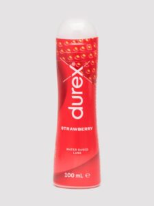 Durex Strawberry Flavoured Lubricant Gel 100ml — Erotic Australia Durex Strawberry Flavoured Lubricant Gel 100ml — Erotic