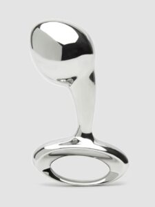 njoy Pure Plug Medium Stainless Steel Butt Plug — Erotic • Silver