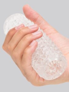 Lovehoney Reversible Double Stroker Intense Ticklers — Sex Toys • Clear