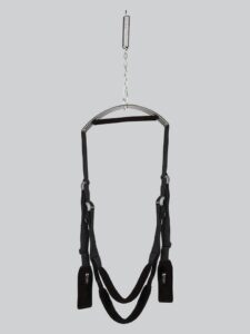 Bondage Boutique Deluxe Fetish Spinning Sex Swing — Sex Toys • Black