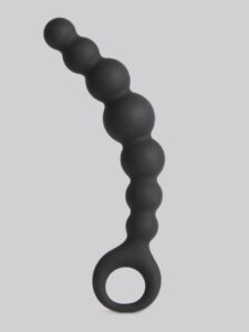 Lovehoney Black Beaded Anal Prober — Sex Toys • Black Australia Lovehoney Black Beaded Anal Prober — Sex Toys • Black