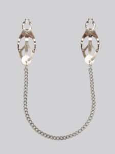 Bondage Boutique Squeeze and Tease Nipple Clamps — Sex Toys • Silver Australia Bondage Boutique Squeeze and Tease Nipple Clamps — Sex Toys • Silver