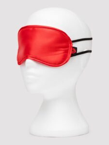Lovehoney Oh! Satin Blindfold — Erotic • Red