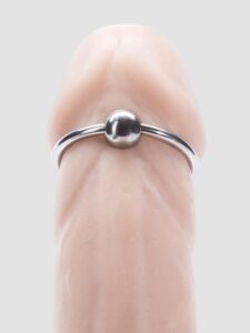 DOMINIX Deluxe Steel Glans Ring — Erotic • Silver Australia DOMINIX Deluxe Steel Glans Ring — Erotic • Silver