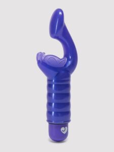 Lovehoney G-Kiss Fluttering Clitoral and G-Spot Vibrator — Sex Toys • Purple