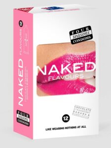 Four Seasons Condoms Four Seasons Naked Flavoured Latex Condoms 54mm (12 Pack) — Erotic