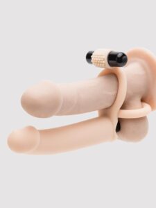 Lovehoney Double Fun Vibrating Double Penetration Strap-On — Sex Toys • Flesh Pink Australia Lovehoney Double Fun Vibrating Double Penetration Strap-On — Sex Toys • Flesh Pink