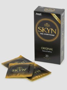 Lifestyles SKYN Original Non Latex Condoms 53mm (20 Pack) — Erotic
