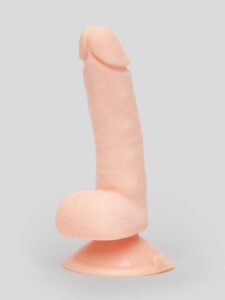 Lifelike Lover Classic Dual-Density Dildo with Moving Foreskin 6 Inch — Sex Toys • Flesh Pink