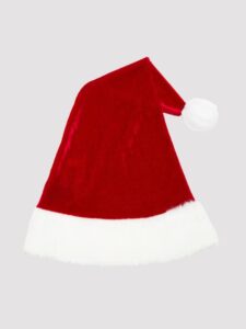 LHM Lovehoney Fantasy Santa Hat - One size — Lingerie • Red