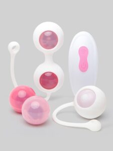 Lovehoney Rechargeable Remote Control Vibrating Kegel Ball Set — Sex Toys • Pink