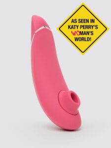 Womanizer Premium 2 Rechargeable Smart Silence Clitoral Suction Stimulator — Sex Toys • Pink