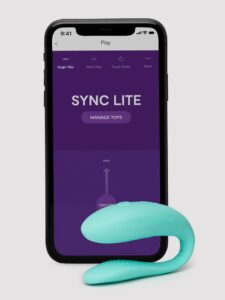 We-Vibe Sync Lite App Controlled Rechargeable Couple's Vibrator — Sex Toys • Green