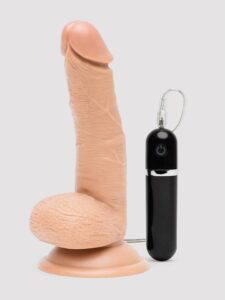 Lifelike Lover Classic Realistic Dildo Vibrator 6 Inch — Sex Toys • Flesh Tan