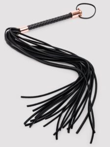 Lovehoney Premium Faux Leather Flogger — Erotic • Black Australia Lovehoney Premium Faux Leather Flogger — Erotic • Black