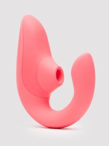 Womanizer Blend Rechargeable G-Spot and Clitoral Stimulator — Sex Toys • Light Pink