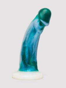 Vixen Mustang VixSkin Clouds Green 6.5 Inch Dildo — Sex Toys • Green