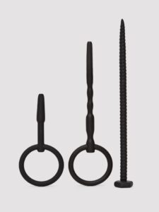 Excellent Power Silicone Urethral Sounding Kit 3 in 1 — Sex Toys • Black