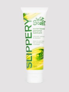 Wet Stuff. Wet Stuff Water Based Slippery Two-In-One Lubricant and Massage 100ml — Erotic
