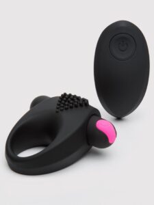 Lovehoney High Flyer 10 Function Remote Control Cock Ring — Sex Toys • Black