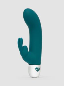 Lovehoney Frisky 10 Function G-Spot Silicone Rabbit Vibrator (Green): Waterproof Bunny with Quivering Ears Lovehoney Frisky 10 Function G-Spot Silicone Rabbit Vibrator — Sex Toys • Green