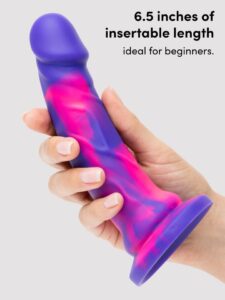 Lifelike Lover Luxe Realistic Multicoloured Silicone Dildo 7 Inch — Sex Toys • Purple Australia Lifelike Lover Luxe Realistic Multicoloured Silicone Dildo 7 Inch — Sex Toys • Purple