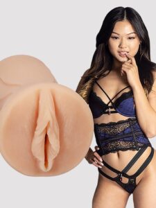 Doc Johnson Lulu Chu Realistic Pocket Pussy Male Stroker — Sex Toys • Flesh Tan