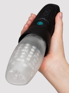 Blowmotion Blowjob Rotating Thrusting Masturbator - Black