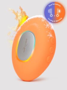 We-Vibe Temp Tangerine Heating and Cooling Clitoral Vibrator - Orange