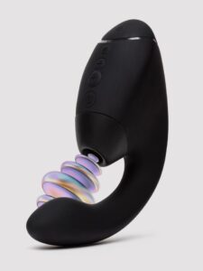 Womanizer Next Duo 3D Black G-Spot and Clitoral Suction Stimulator - Black