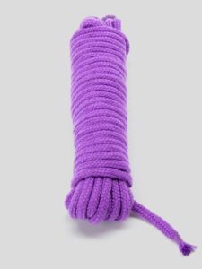 Bondage Boutique Soft Bondage Rope 10 Metre - Purple