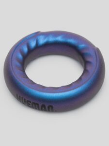Hueman Saturn Galactic Silicone Vibrating Cock Ring - Purple