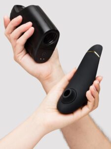 Womanizer X Arcwave Pleasure Pair Premium Couple's Kit - Black