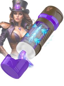 Misty Steam Mistress Suction and Squeezing Virtual Reality Masturbator - Purple