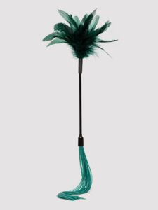 Sportsheets Indica Feather Tickler - Green