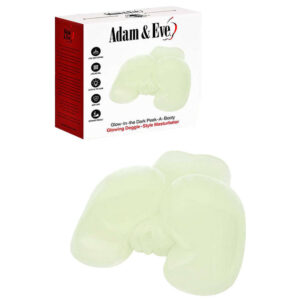 Adam & Eve GLOW IN THE DARK PEEK-A-BOOTY - Glow In Dark Doggy Style Mini Masturbator Global Shipping