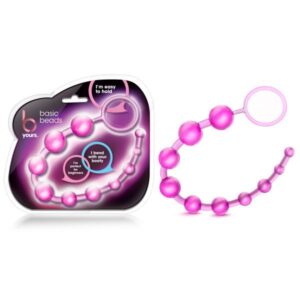 B Yours – Basic Beads 32 cm (12.75”) Anal Beads – Pink