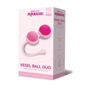 Bodywand Squeeze Kegel Ball Duo - Pink Weighted Kegel Balls Global Shipping Bodywand Squeeze Kegel Ball Duo – Pink Weighted Kegel Balls
