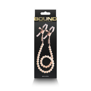 Bound Nipple Clamps – DC1 – Rose Gold